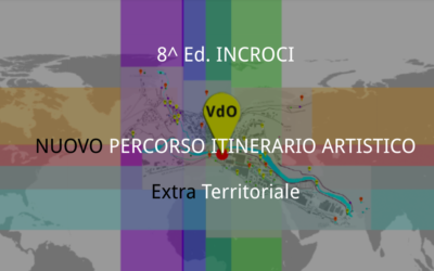 Inaugurazione 8^ Ed. INCROCI, Nuovo PERCORSO ITINERARIO ARTISTICO Extra-Territoriale ; // Inputs: (Fuochi Galleggianti)