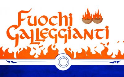 Inaugurazione 10^ Ed. INCOROCI con rito dei Fuochi Galleggianti